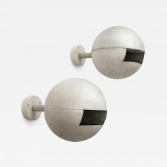 Pair of Vintage Metal Sconces Sweden c 1970 - 3667540