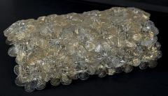 Pair of Vintage Murano Blown Floral Wall Lights UL Certified - 2756975