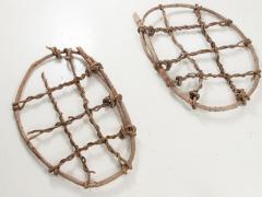 Pair of Vintage Swedish Snow Shoes early 20th Century - 3363918