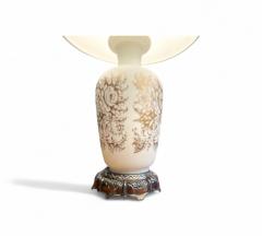 Pair of Vintage Table Lamps with Rose Motif Unknown 1960s Lot 822 - 4340262