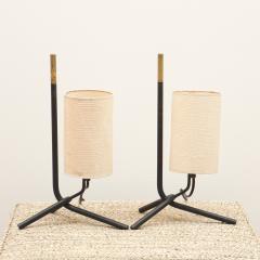 Pair of Vintage Tripod Lamps - 2073808
