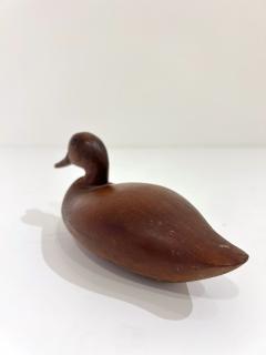 Pair of Vintage Wooden Duck Decoys - 4196555