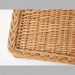 Pair of Vivai Del Sud Style Wicker Armchairs - 4562123