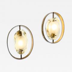 Pair of Wall Lights Mod N 2240 by Max Ingrand for Fontana Arte 1960s - 4627218