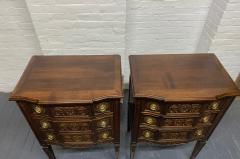 Pair of Walnut Antique Belgium Chests - 1317473