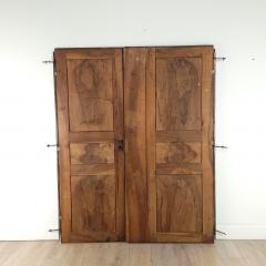 Pair of Walnut Louis XVI Doors France 18th century - 3512345