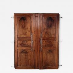 Pair of Walnut Louis XVI Doors France 18th century - 3517547