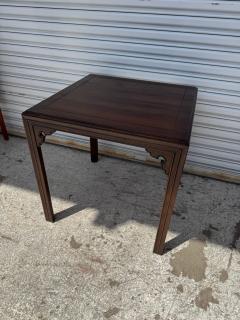 Pair of Walnut Ming Style End Tables - 4317244