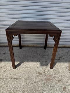 Pair of Walnut Ming Style End Tables - 4317254