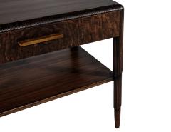Pair of Walnut Nightstand End Tables - 4425720