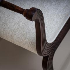 Pair of Walnut Tabourets Italy circa 1830 - 4370139