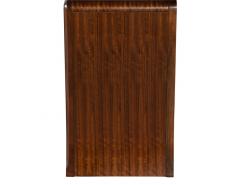 Pair of Water Fall Mozambique and Mahogany Nightstands - 2725394