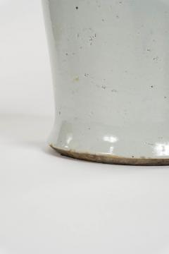 Pair of White Faience Jar Lamps - 4230807