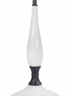 Pair of White Porcelain Lamps - 1590500