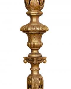 Pair of William and Mary Style Giltwood Torcheres - 4130778