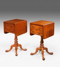 Pair of William lV Satinwood bedside or deception tables - 812924