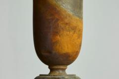 Pair of Wonderfully Patinated Art Deco Vases in Metal - 4395955