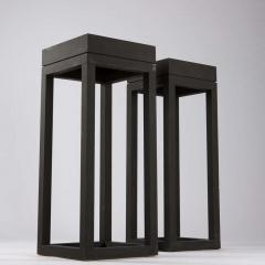Pair of Wood Displays - 763948