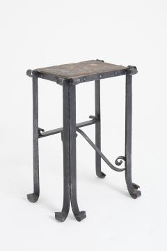 Pair of Wrought Iron Side Tables Console Tables - 4040103