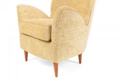 Pair of Yellow Italian Midcentury Style Lounge Chairs - 1096094