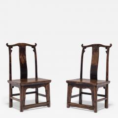 Pair of Yokeback Childrens Chairs - 4186575