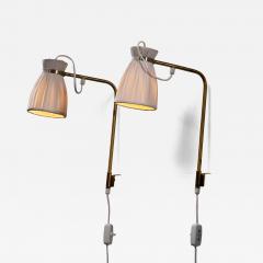 Pair of adjustable wall lamps - 4248449