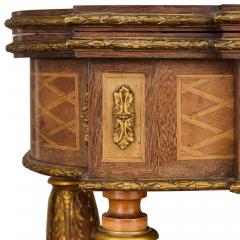 Pair of antique French ormolu games tables - 4380529