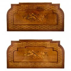 Pair of antique French ormolu games tables - 4380530