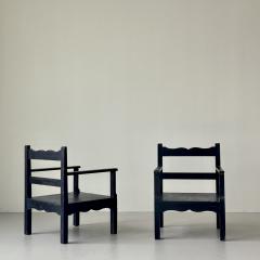 Pair of armchairs probably produced in Austria 1920s - 4369744