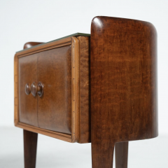 Pair of bed Side Tables by La Permanente Mobili Cant Italy 1950s - 4395209