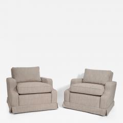 Pair of beige armchairs 1960s  - 4547615