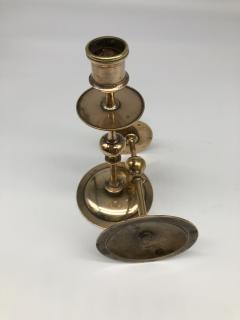 Pair of brass candlesticks - 2624909