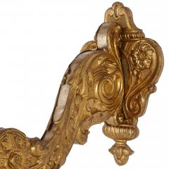 Pair of brass wall sconces in the Baroque style - 2863181