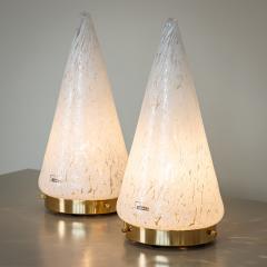 Pair of conical Table Lamps by Esperia Italy 1970s - 4441679
