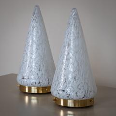 Pair of conical Table Lamps by Esperia Italy 1970s - 4441680