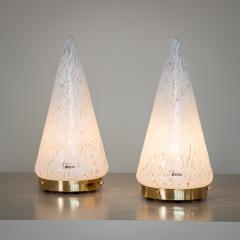 Pair of conical Table Lamps by Esperia Italy 1970s - 4441681
