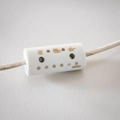 Pair of conical Table Lamps by Esperia Italy 1970s - 4441686