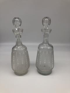 Pair of crystal decanters - 2623913