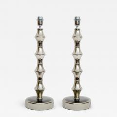 Pair of eglomized Glass Table Lamps - 1119190