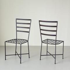Pair of garden chairs mid 20th century - 4540489