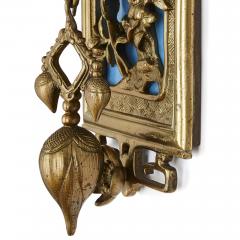 Pair of gilt bronze and enamel sconces in the Japonisme style - 2093587