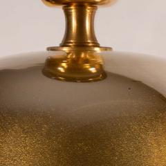 Pair of gold mirrored Chinese classic shape table lamps - 3927113