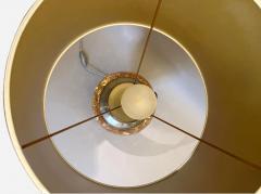 Pair of lamps in fractal resin and nickel plated metal France circa 1970 - 3681644