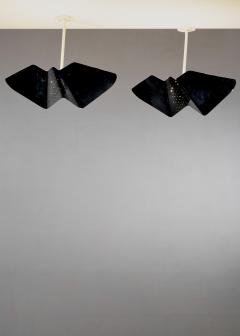 Pair of large ceiling lamps - 4608198