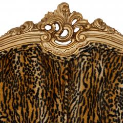 Pair of large ornate giltwood antique sofas - 3045679