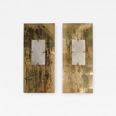 Pair of large sconces Aquafortis Limited edition - 914994