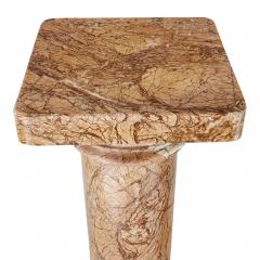 Pair of late 19th century French marble column pedestals - 2726773