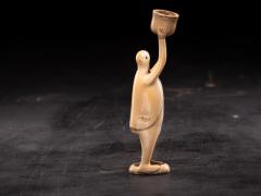 Pair of maritime ivory statues - 2198113