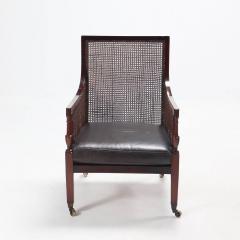 Pair of regency style cane chairs  - 3318006
