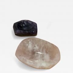 Pair of rock crystal vide poche - 4720099